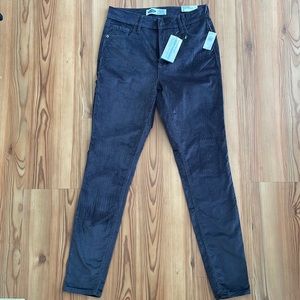 Dark grey velvet pants NEVER WORN